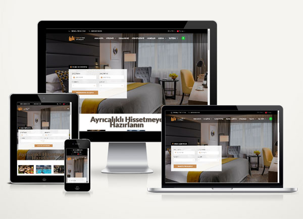 Otel Web Paketi Stery v4.0